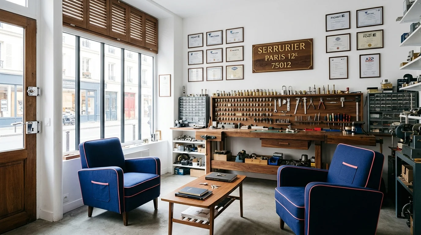 Atelier Serrurier Paris 12e · côté Bercy